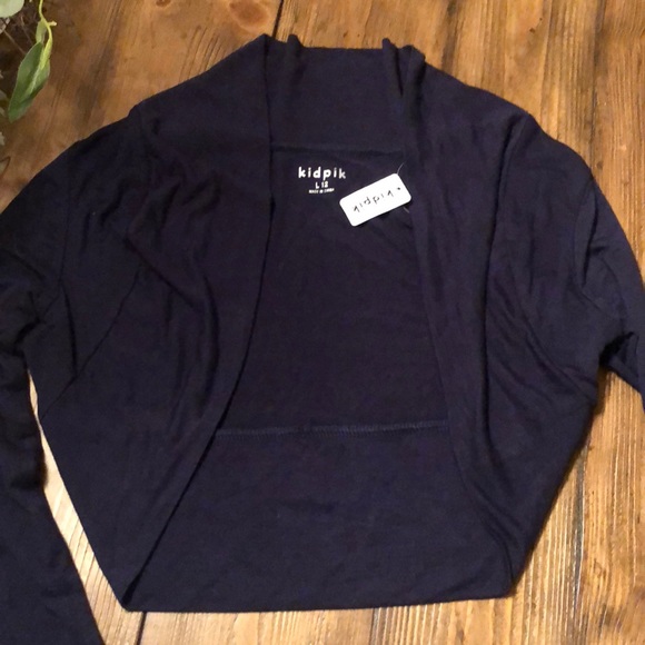 Kidpik navy blue little cardigan - Picture 3 of 3